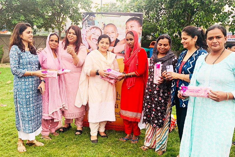 Sanitary Napkins Distribution